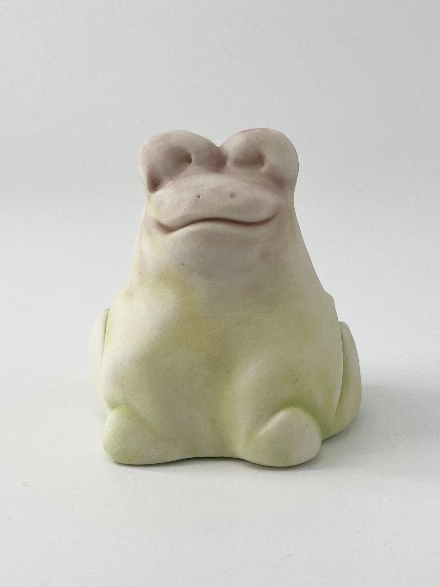 Serenity Frog Hana - Sculpture Grenouille zen en porcelaine