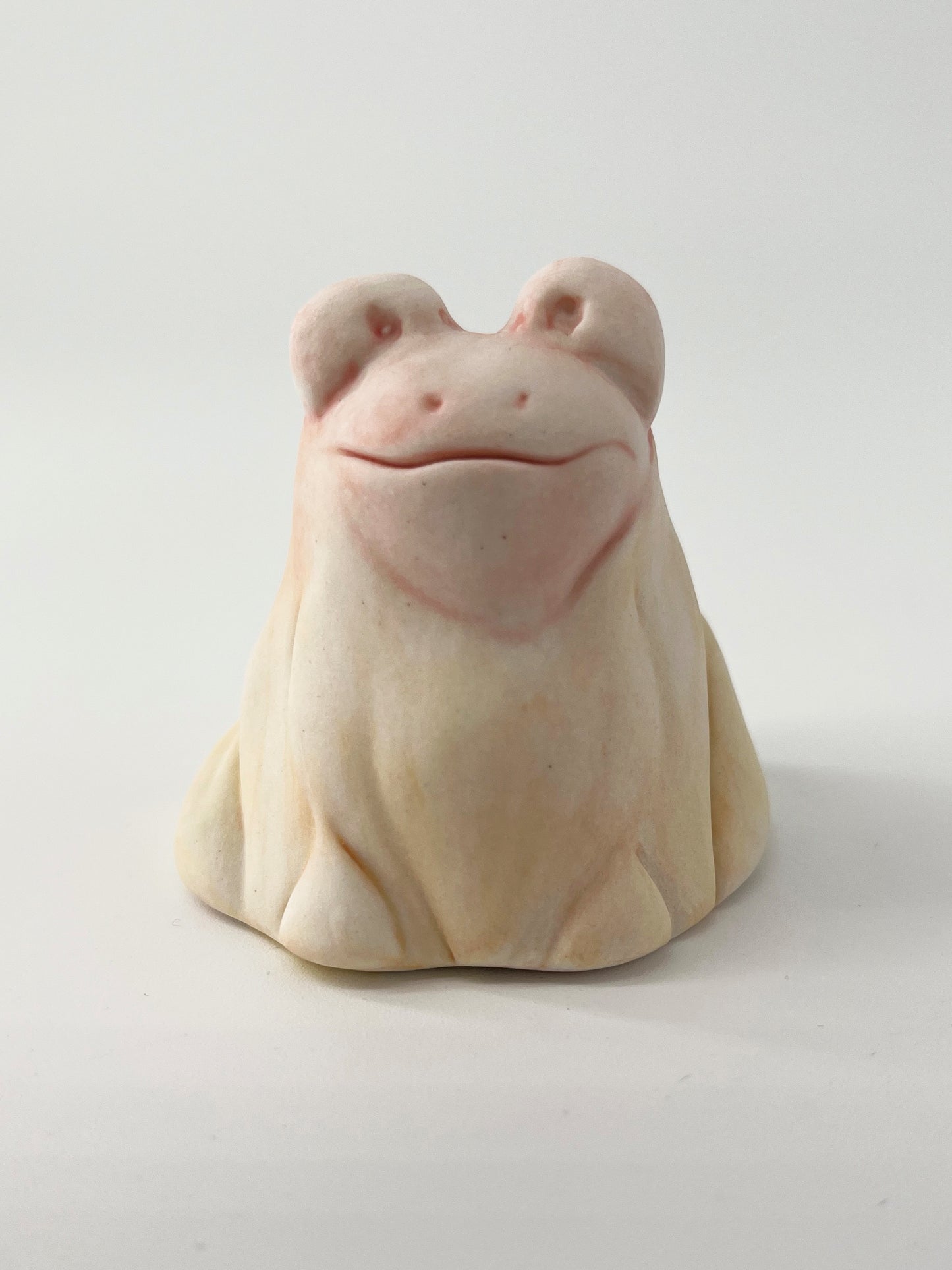 Serenity Frog Haneul - Sculpture Grenouille zen en porcelaine