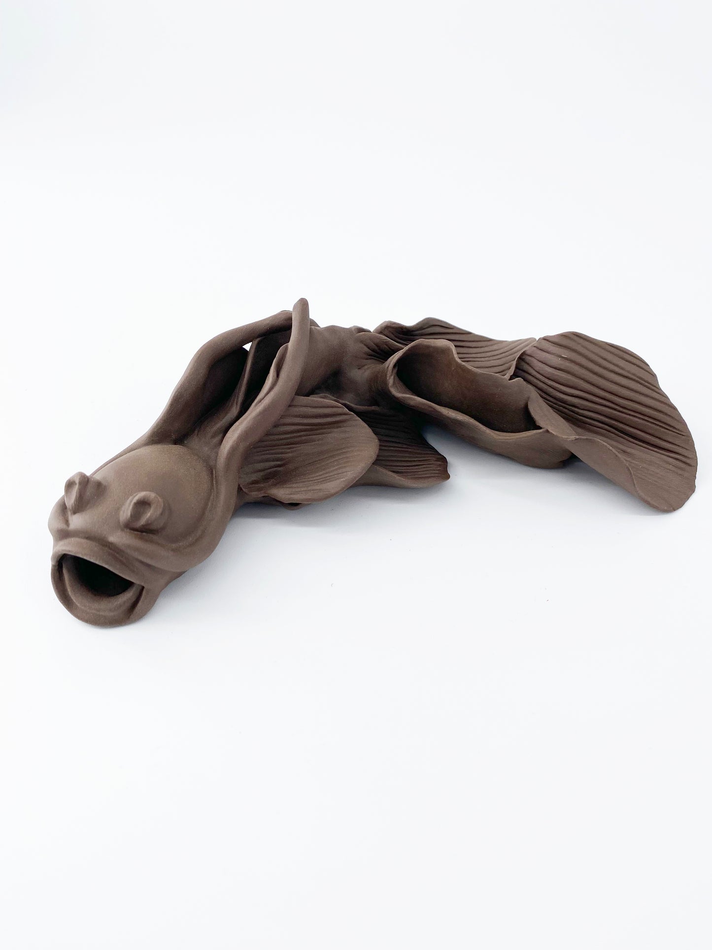 Carpe Chocolat- Pièce unique en porcelaine - Sarang Porcelaine