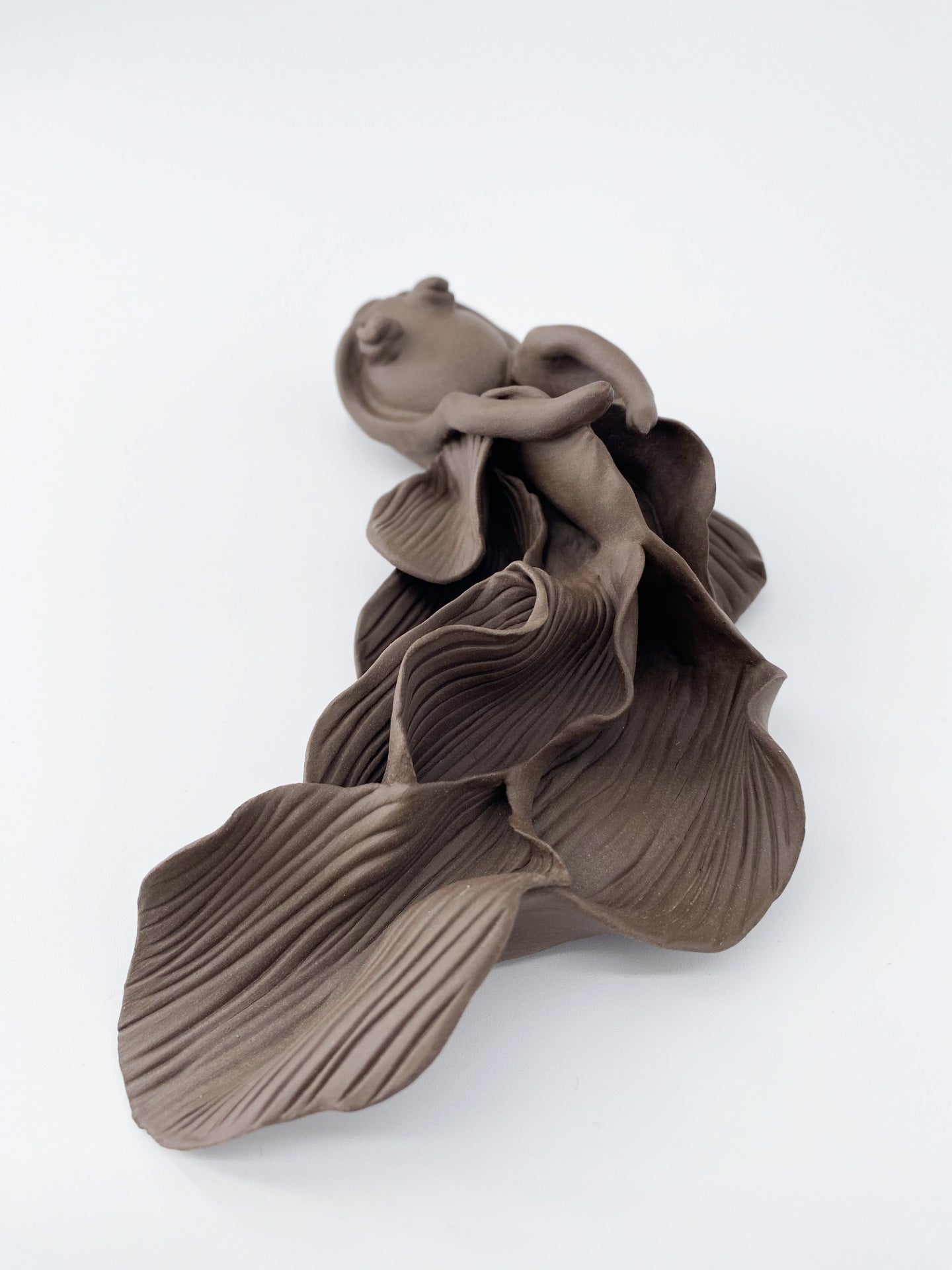 Carpe Chocolat- Pièce unique en porcelaine - Sarang Porcelaine