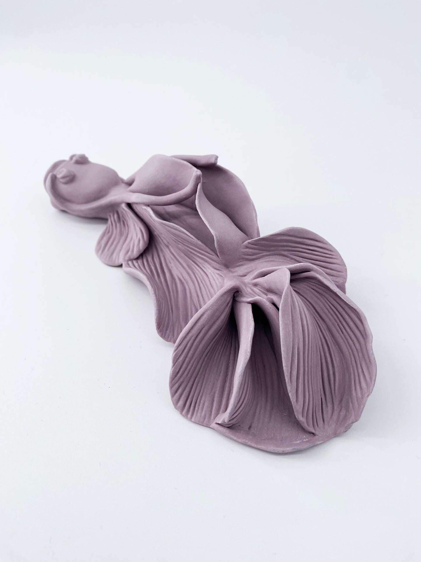 Carpe Glycine- Pièce unique en porcelaine- Sarang Porcelaine