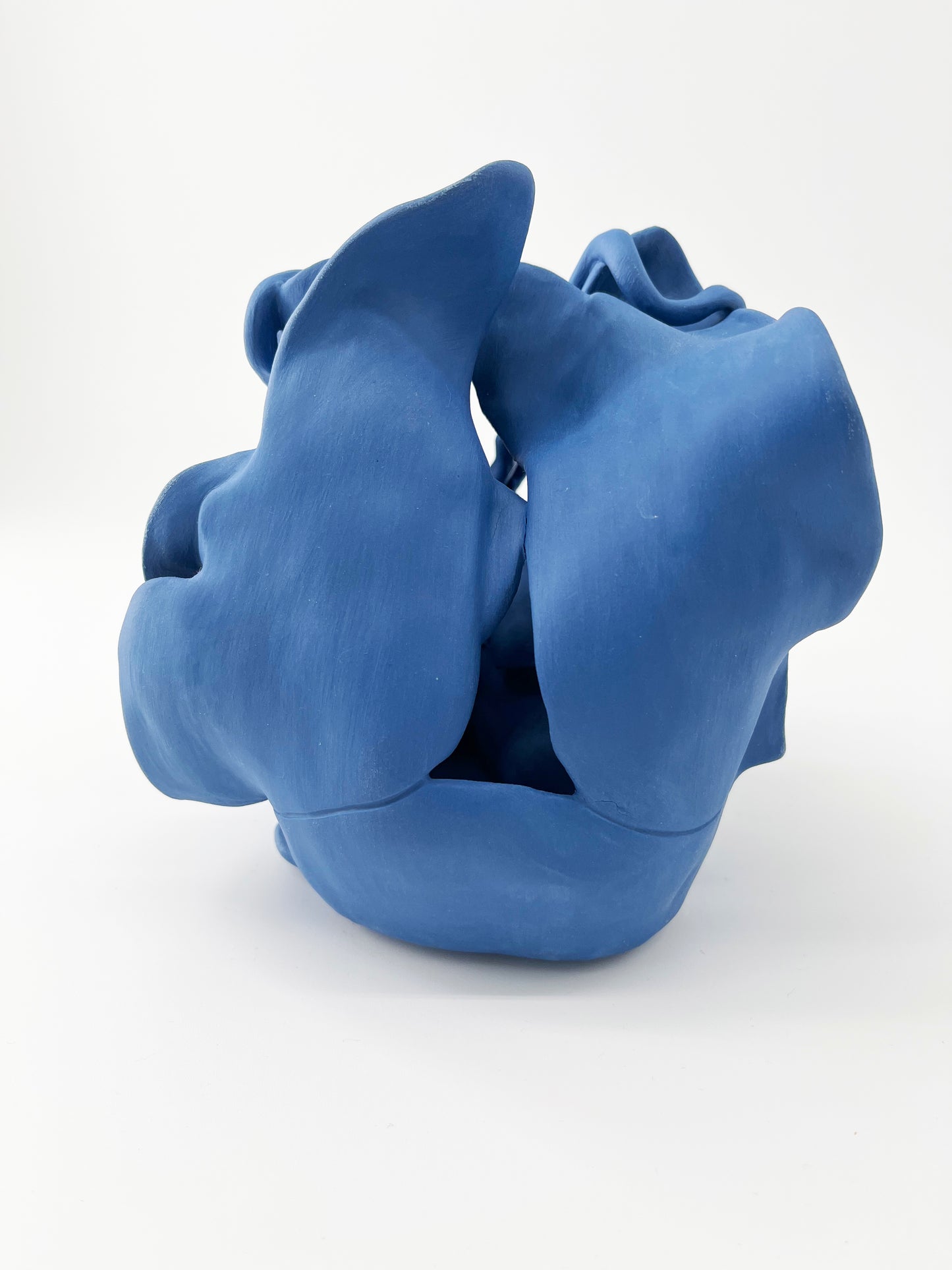 Cheongryong, le dragon bleu- Pièce unique- Sarang Porcelaine