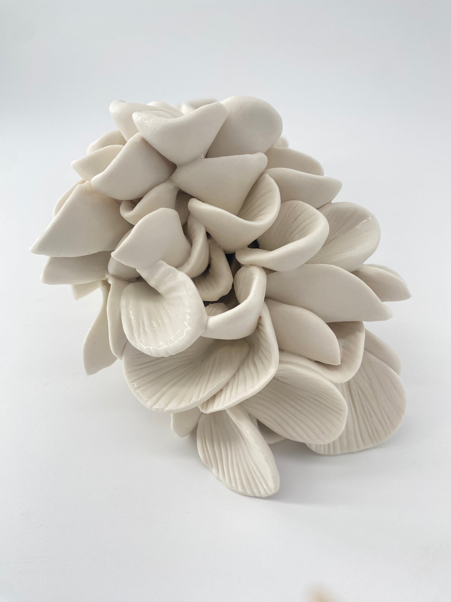 Dragon Nâga Fragment- Pièce unique en porcelaine blanche - Sarang Porcelaine