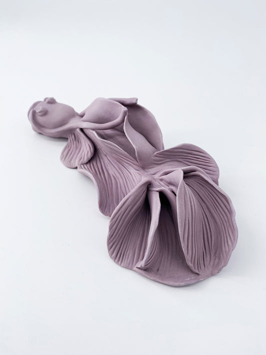 Carpe Glycine- Pièce unique en porcelaine- Sarang Porcelaine